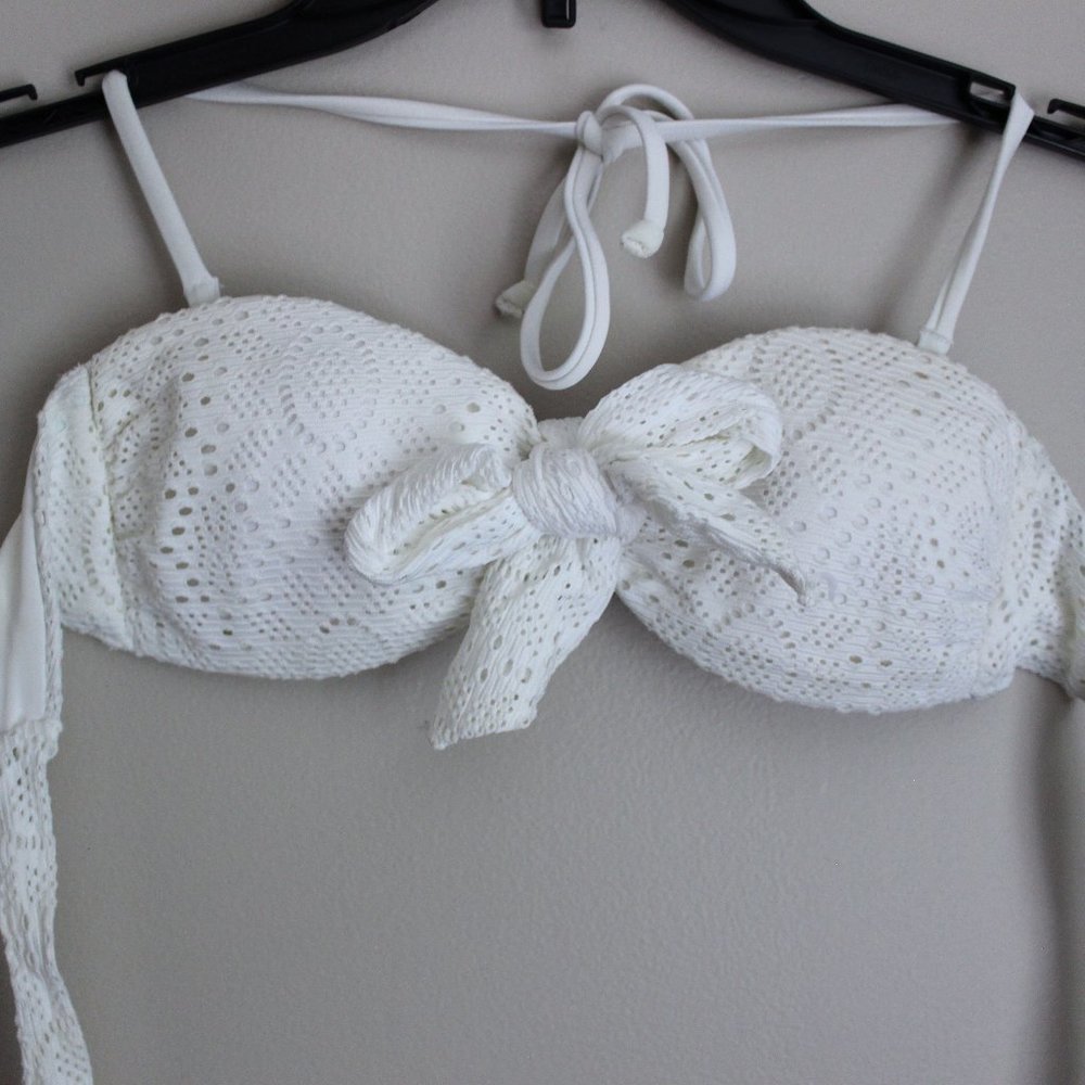 White Bikini Top